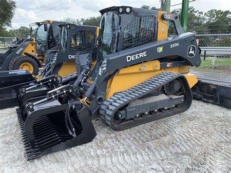 john deere track skid steer for sale|john deere 333g price new.